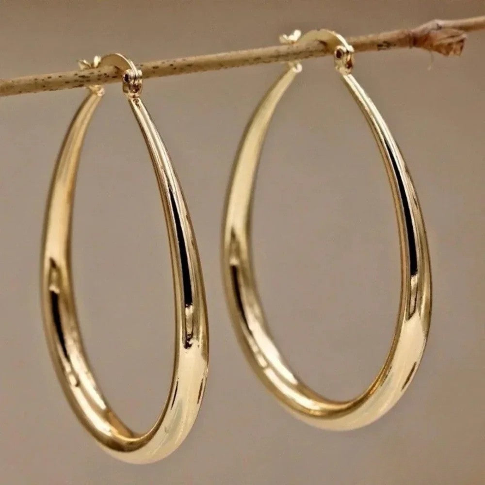 Vayla | Retro Hoop Earrings