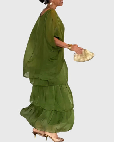 Vayla | Long and Flowing Elegant Dress