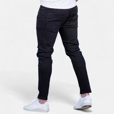 Ermes™ | Slim Fit Jeans with Ripped Design
