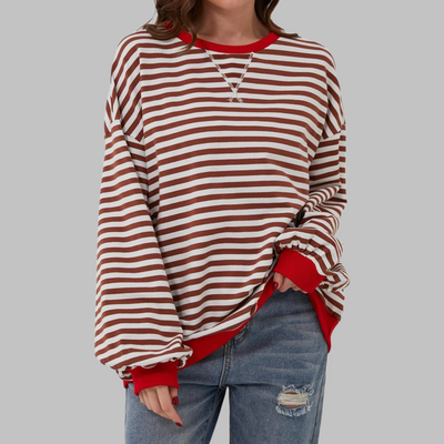 Vayla | Striped Jumper in Cotton Blend