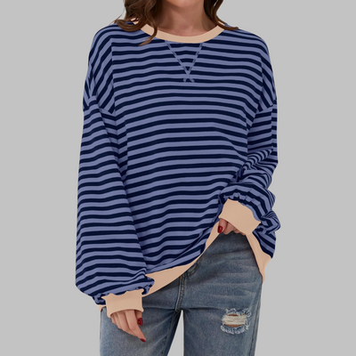 Vayla | Striped Jumper in Cotton Blend