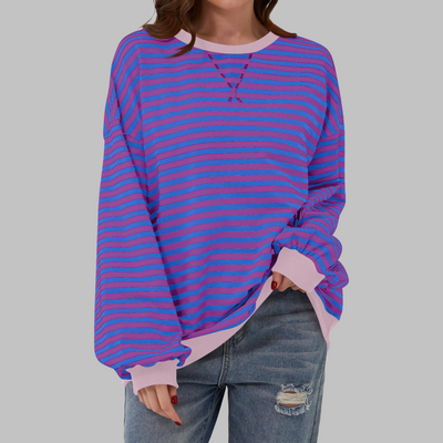 Vayla | Striped Jumper in Cotton Blend