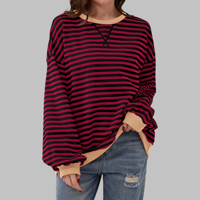 Vayla | Striped Jumper in Cotton Blend