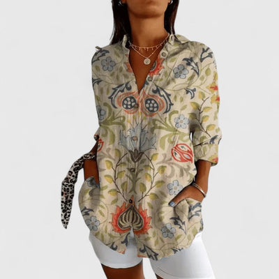 Vayla | Elegant Floral Blouse