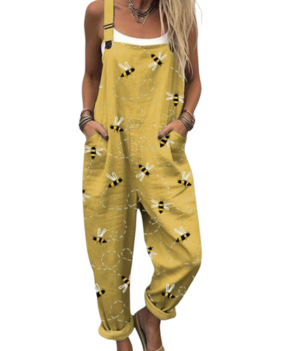 Zerva | Vintage Jumpsuit in Spring Style