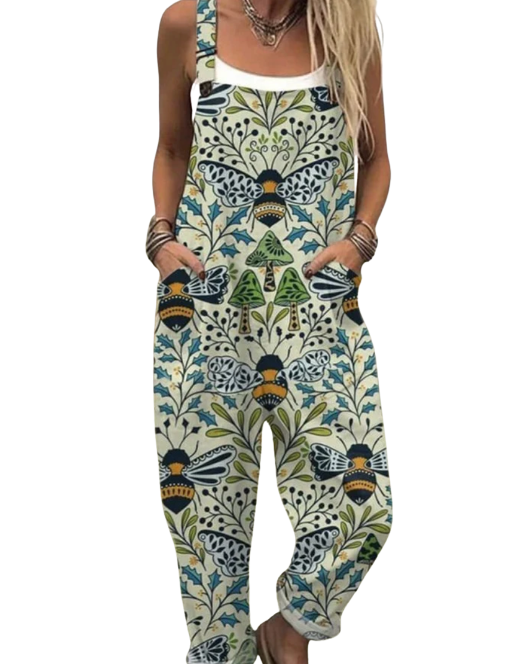 Zerva | Vintage Jumpsuit in Spring Style