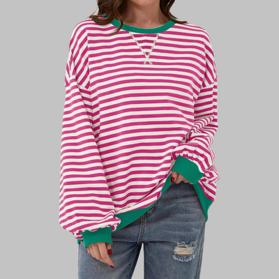 Vayla | Striped Jumper in Cotton Blend