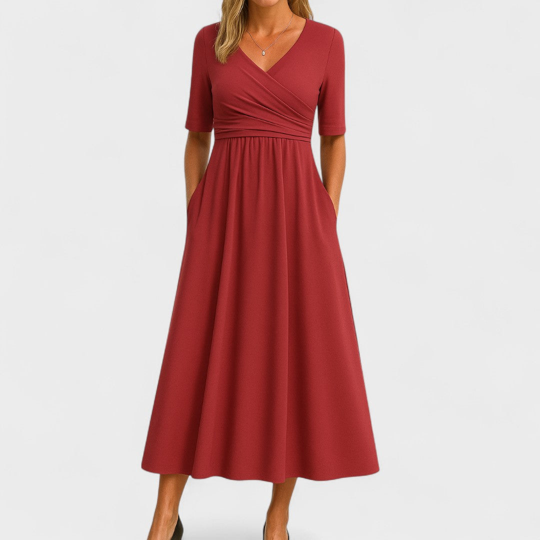 Vayla | Elegant Midi Dress