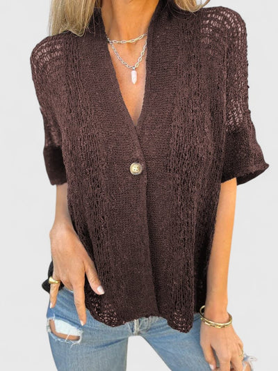 Vayla | Elegant Knitted Shirt