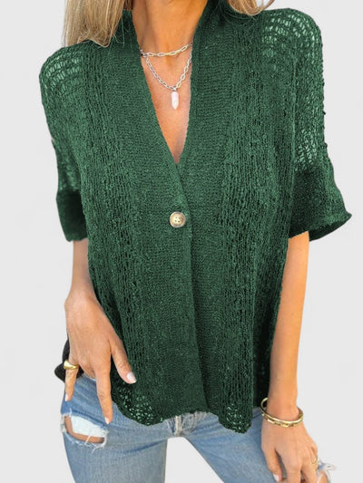 Vayla | Elegant Knitted Shirt