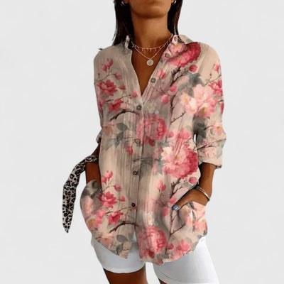 Vayla | Elegant Floral Blouse