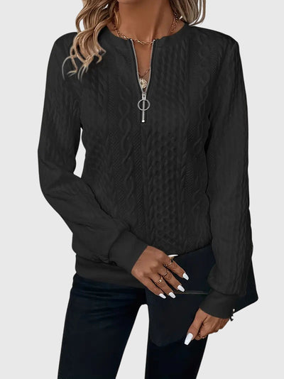 Vayla | Zipped Sweater