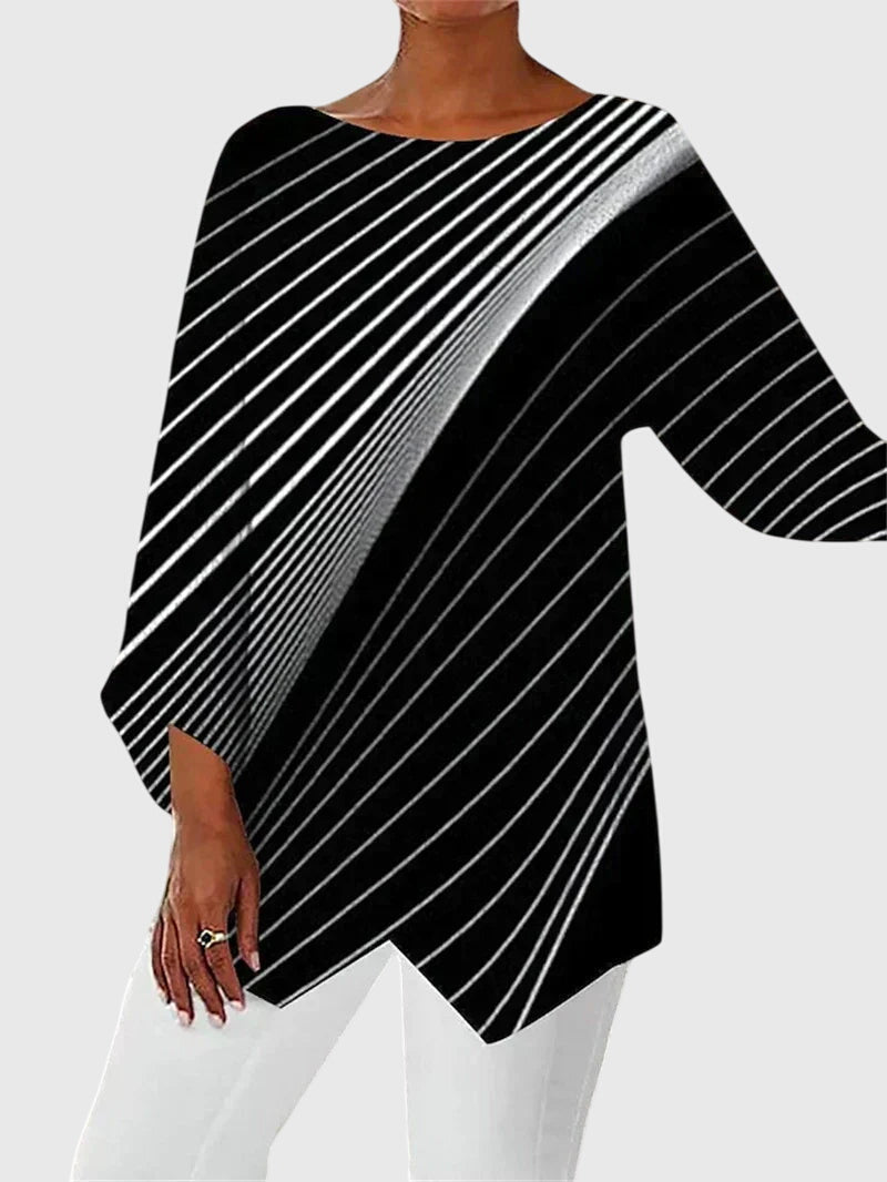 Vayla | Elegant Crew Neck Top