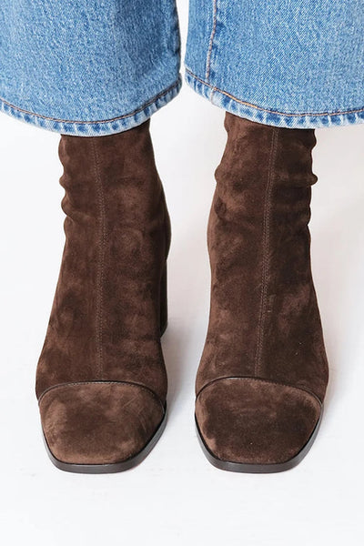 Vayla | Square Toe Heeled Boots