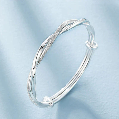 Vayla | Braided Silver Bracelet