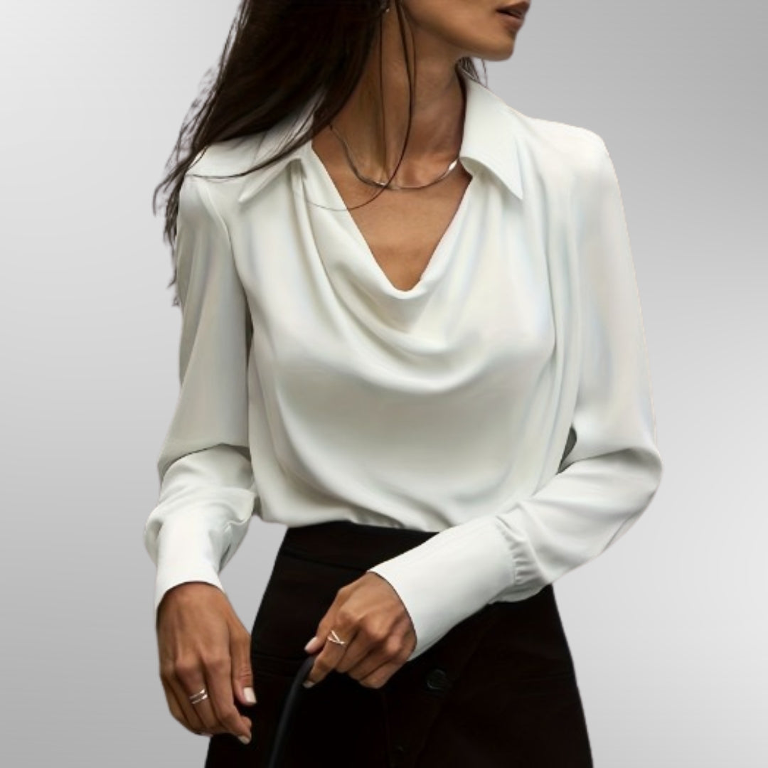 Vayla | Elegant Satin Blouse