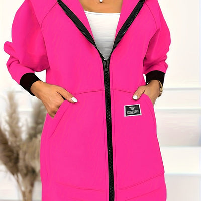 Vayla | Elegant Longline Hoodie