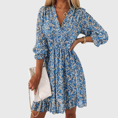 Vayla | Floral Puff Sleeve Dress