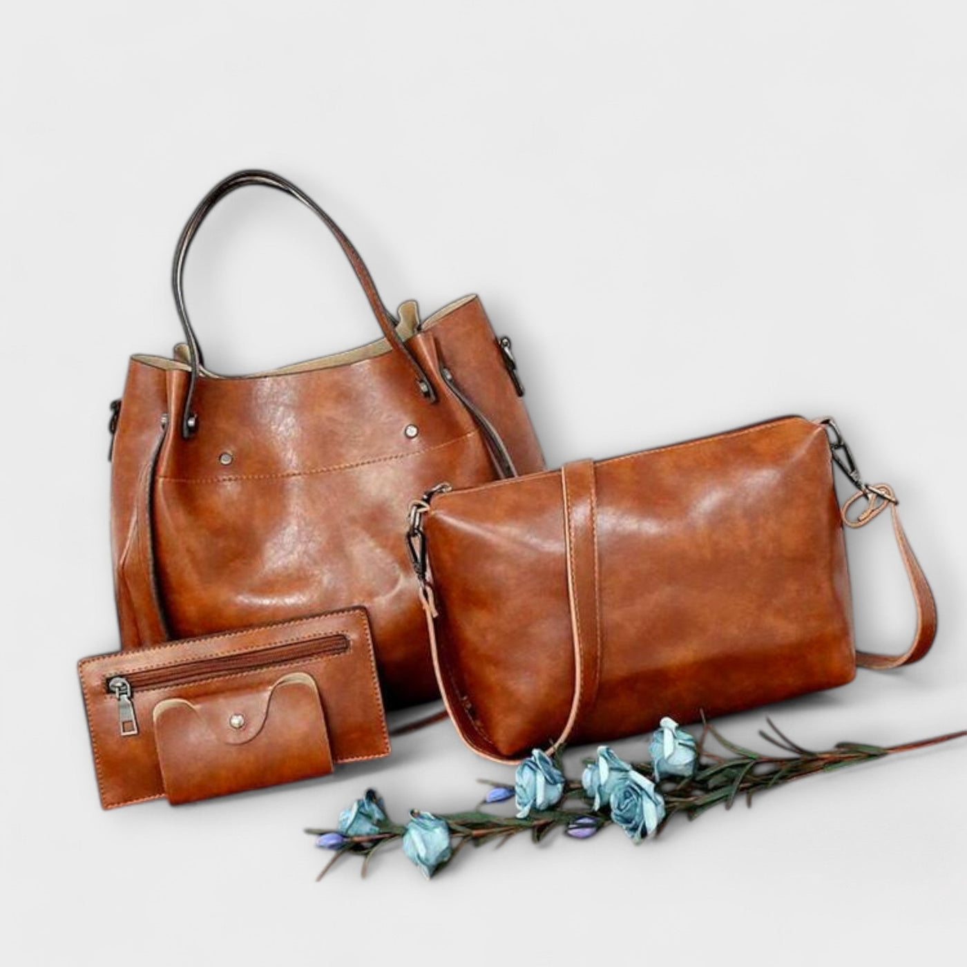 Vayla | 4-Piece Vintage Bag Set