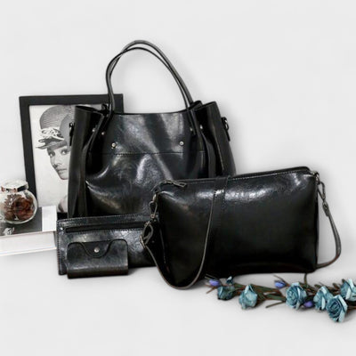 Vayla | 4-Piece Vintage Bag Set
