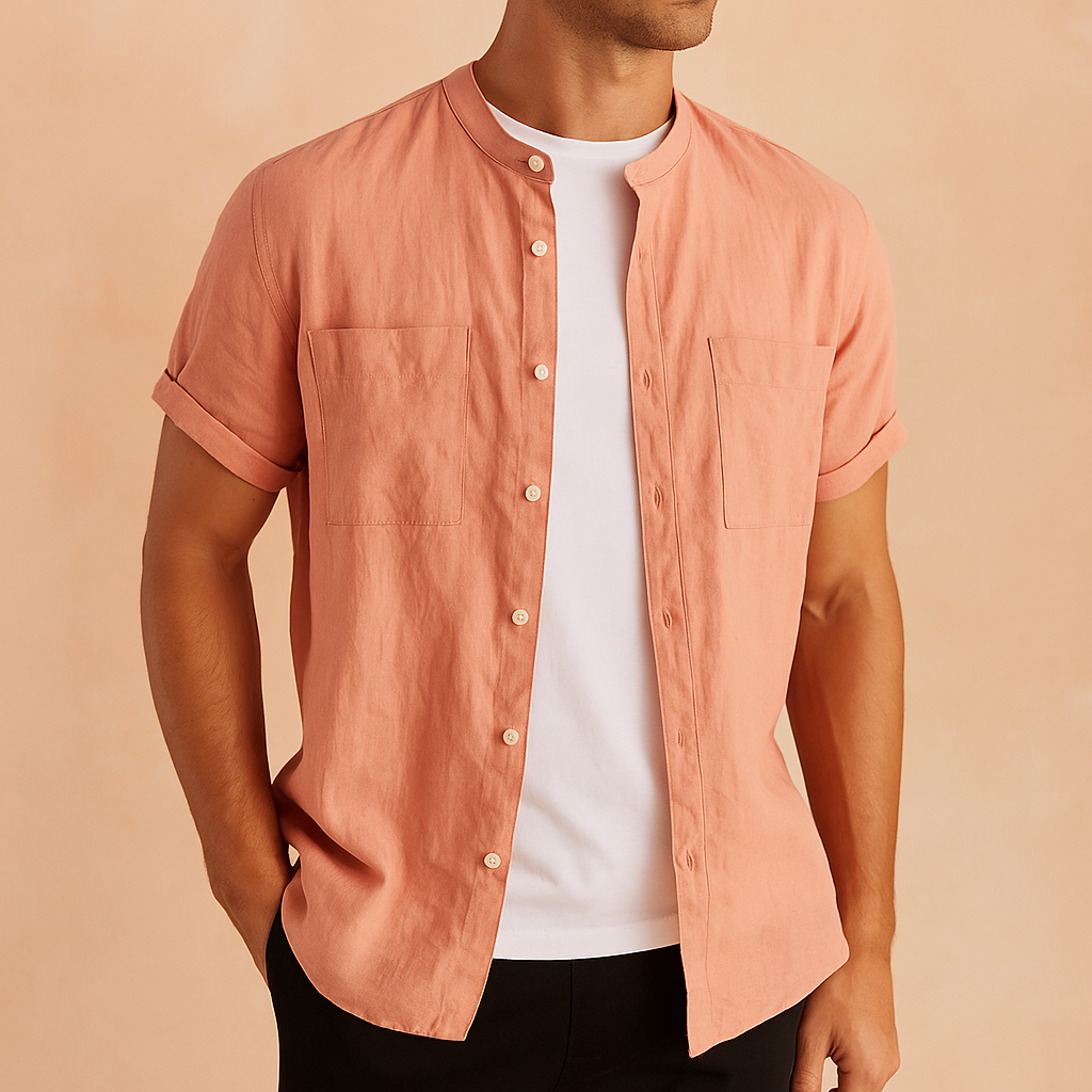 Savelli Regular-Fit Linen Shirt