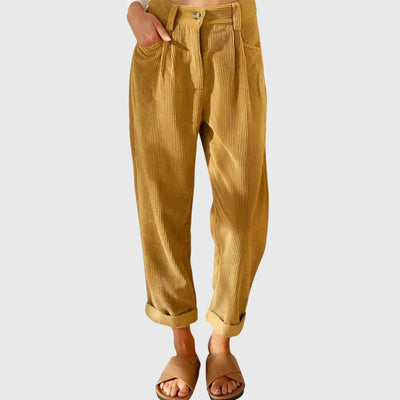 Vayla | Modern Cord Trousers