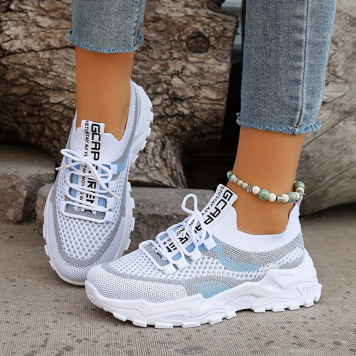 Vayla | Breathable Knit Sneakers