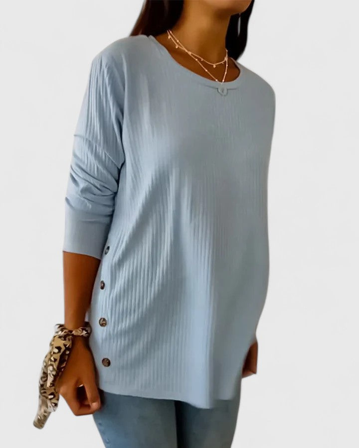 Vayla | Elegant Crew Top