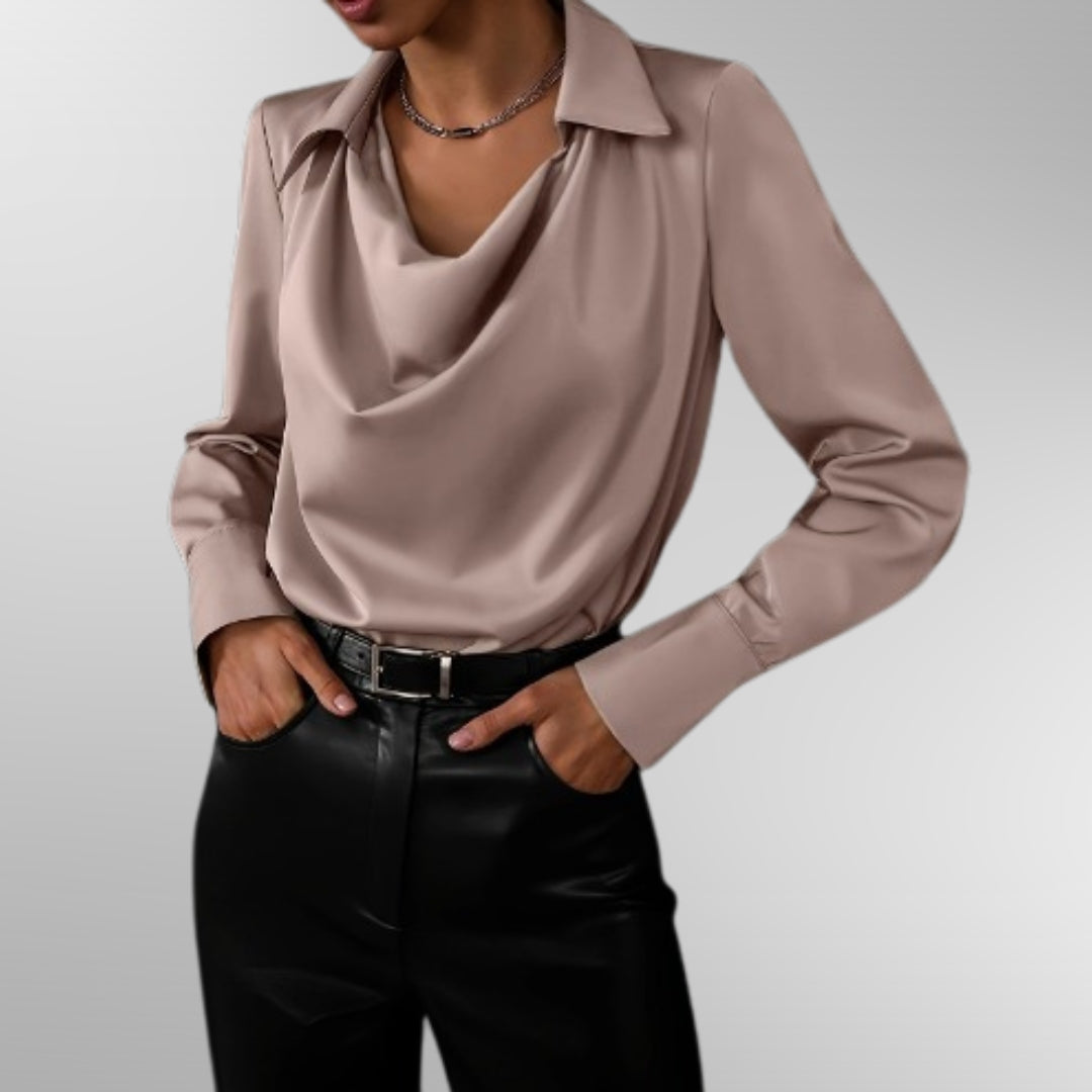 Vayla | Elegant Satin Blouse