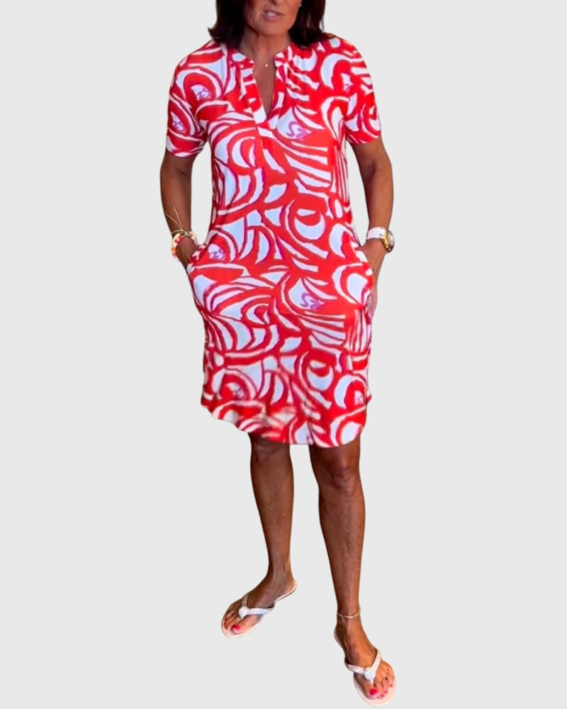 Vayla | Flattering Avenue Walk Dress