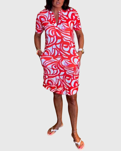 Vayla | Flattering Avenue Walk Dress