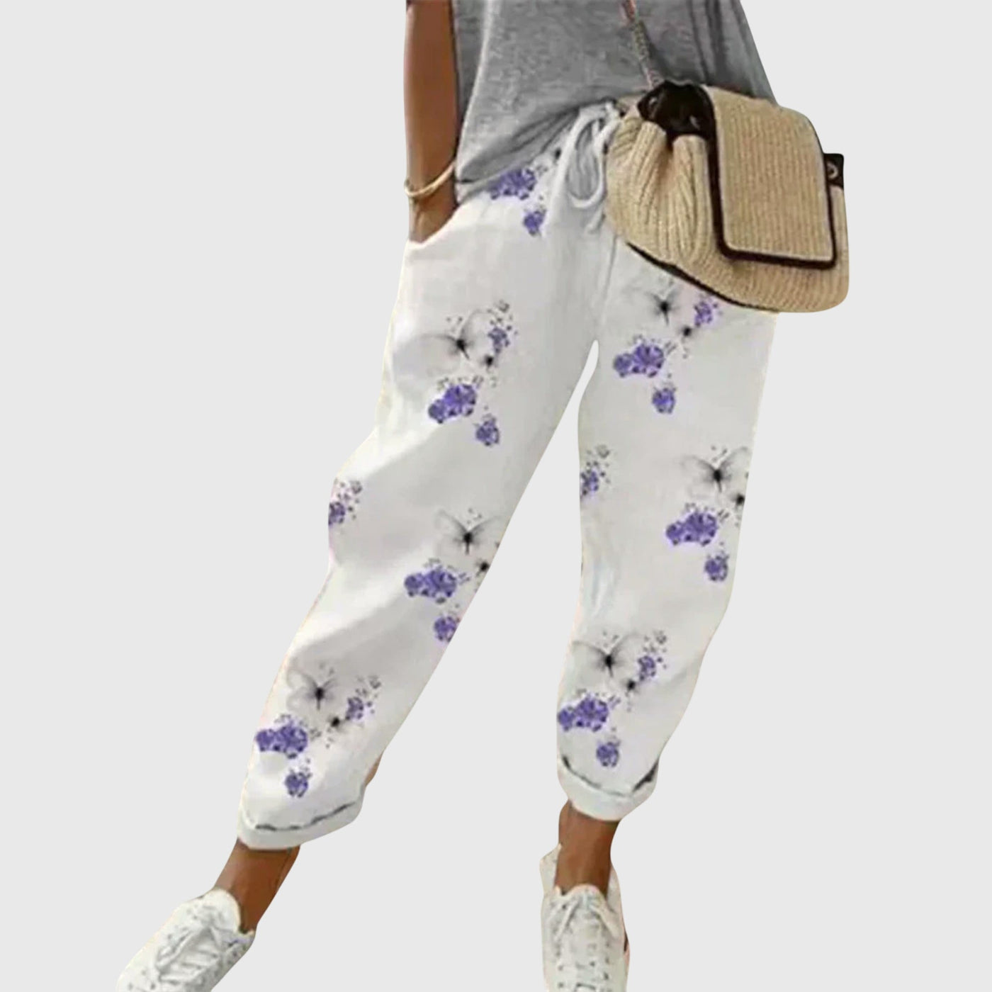 Vayla | Comfortable Cotton Trousers