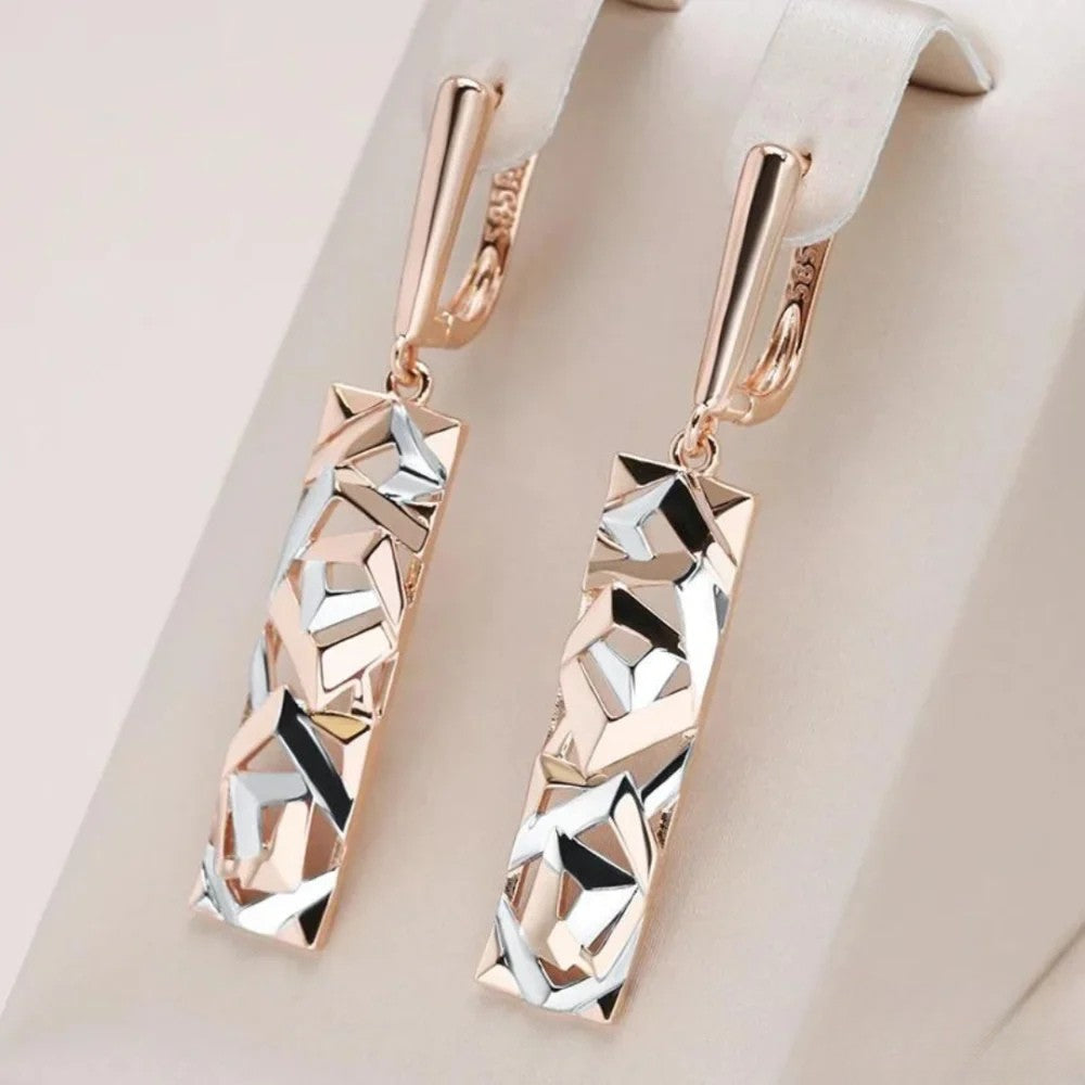 Vayla | Elegant Rectangular Earrings