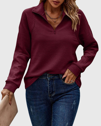 Vayla | Elegant Sweater with Zipper