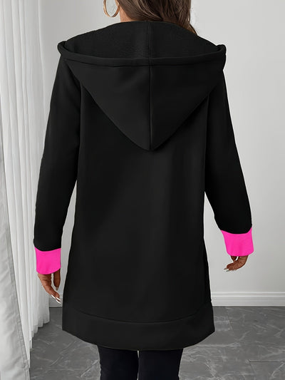 Vayla | Elegant Longline Hoodie