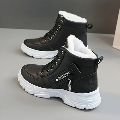 Vayla | Warm Lace-Up Winter Boots