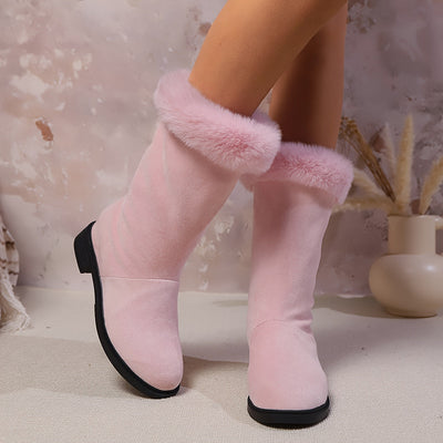 Vayla | Faux Fur Lined Mid-Calf Boots