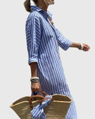 Vayla | Classic Striped Dress