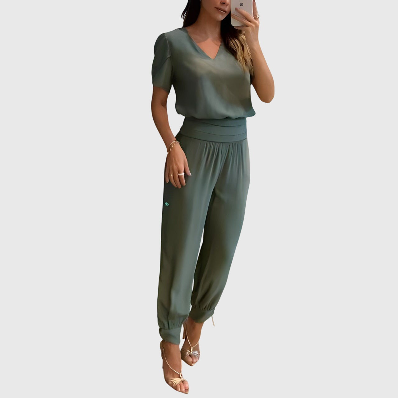 Vayla | Stylish Blouse and Trousers Set