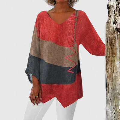 Vayla | Sophisticated V-Neck Tunic