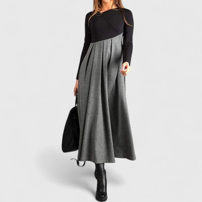 Vayla | Elegant Long Sleeve Maxi Dress
