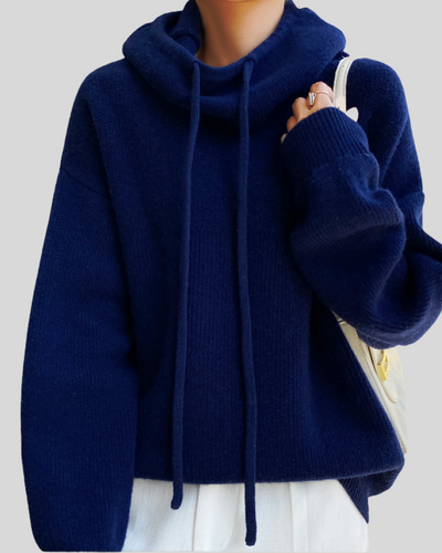 Vayla | Women's Jumper with Luxurious Polo Neck