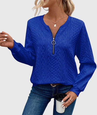 Vayla | Zipped Sweater