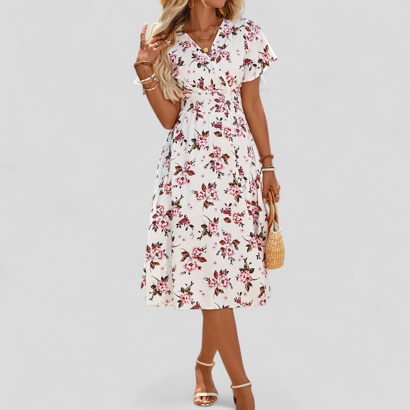 Vayla | Comfortable Summer Midi Dress