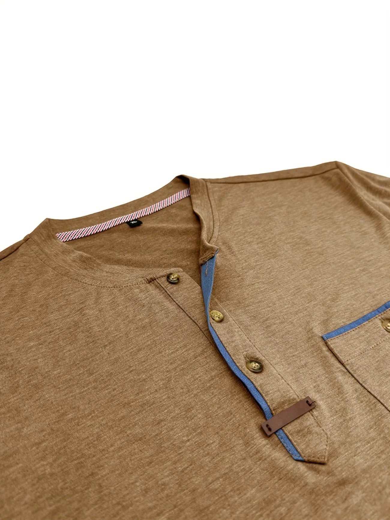 Slade | Classic Round Neck Pocket Shirt