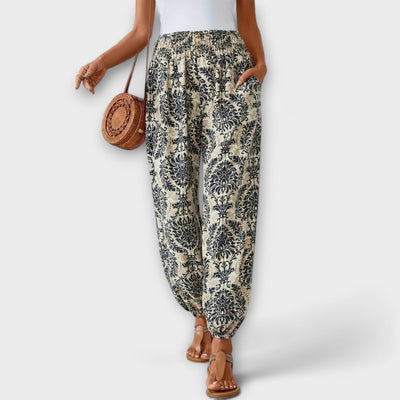 Vayla | Trousers with Ethnic Graphic