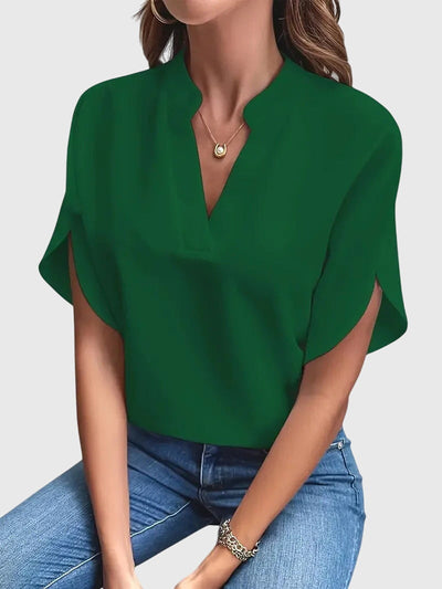 Vayla | Soft and Elegant V-Neck Shirt