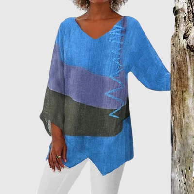 Vayla | Sophisticated V-Neck Tunic
