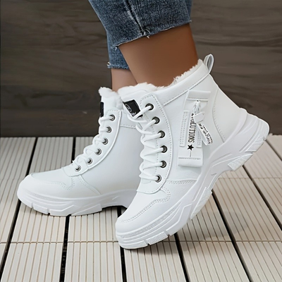 Vayla | Warm Lace-Up Winter Boots