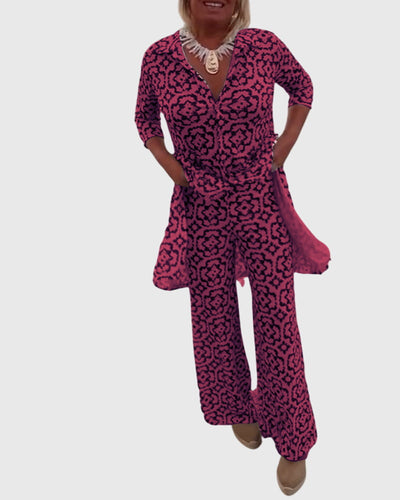 Vayla | Elegant Vintage Two-Piece Set